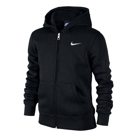 sweatjacke jungen nike schwarz weiß|Nike Sweatjacken für Kinder von Top.